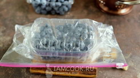 заморозка голубики на зиму