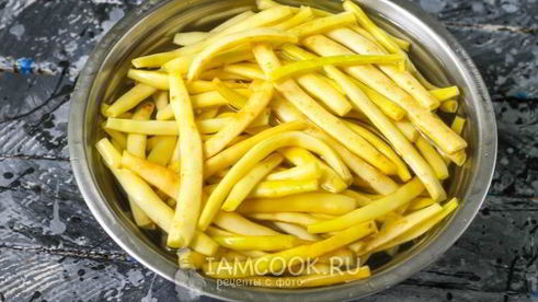 заморозка стручковой фасоли на зиму