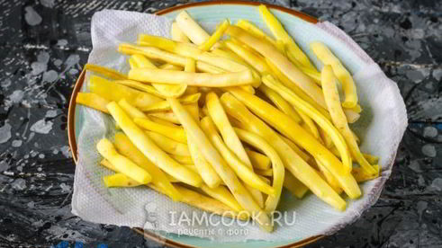 заморозка стручковой фасоли на зиму