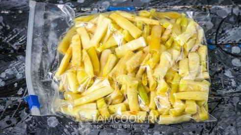 заморозка стручковой фасоли на зиму