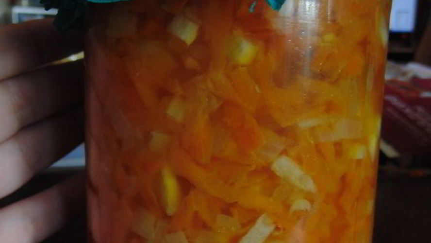 Рецепт зажарки для супов на зиму