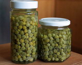 Зеленый горошек на зиму