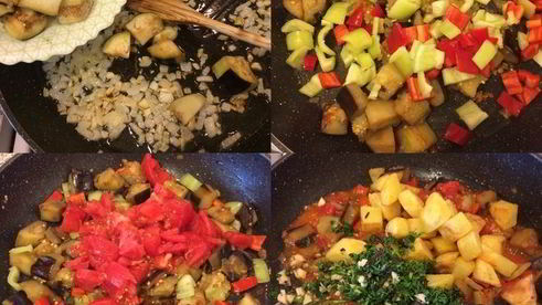 аджапсандал — овощное рагу по-грузински