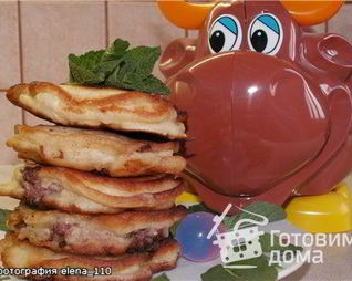 Ленивые беляши на кефире