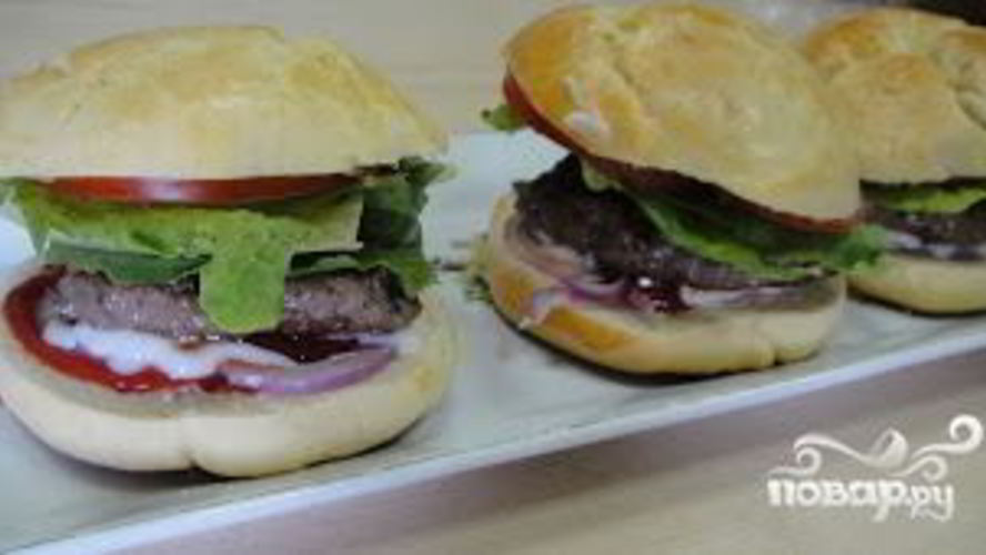 Рецепт американского бургера