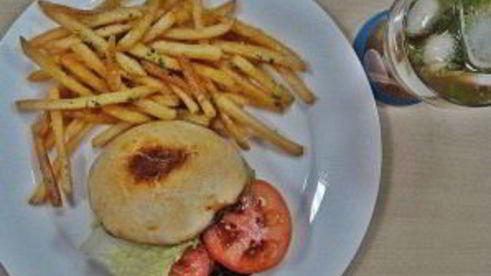 американский бургер