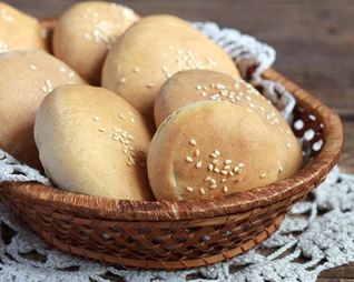 Булочки для бургеров с цельнозерновой мукой