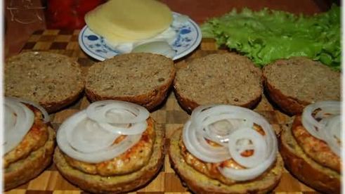 бургер из индейки