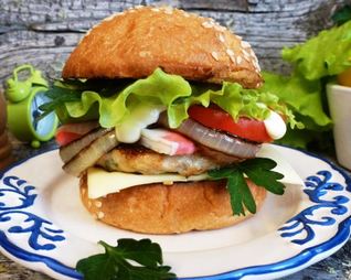 Бургер Крабовый Луи