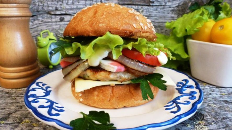 Рецепт бургера крабового луи