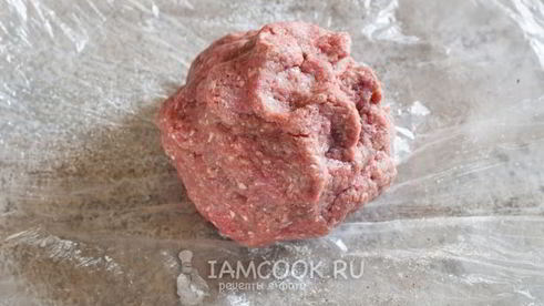 бургер с картошкой