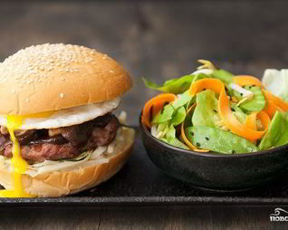 Бургеры барбекю со свининой