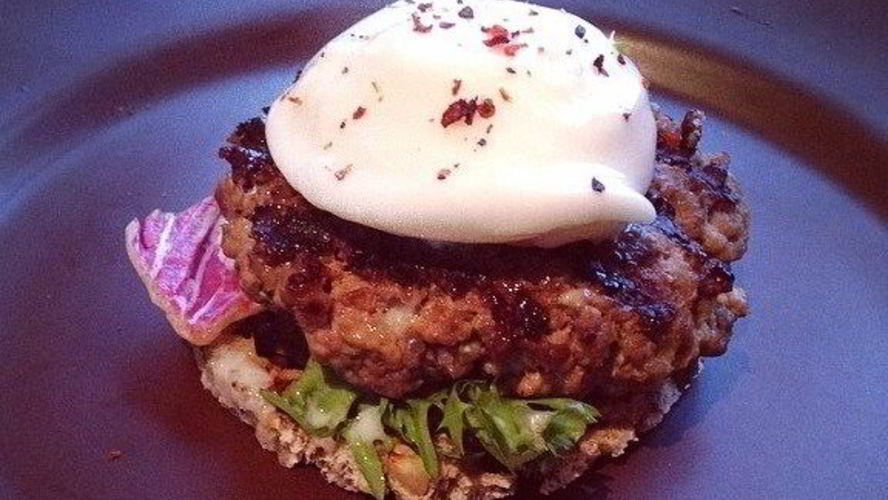 Рецепт фита бургер с яйцом пашот