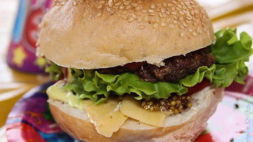 Рецепт гамбургера для пикничка