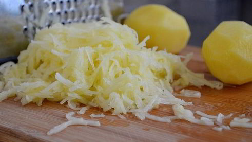 картофельные бургеры с мясом