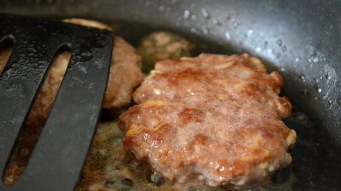 картофельные бургеры с мясом