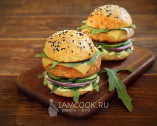 Котлета для фишбургера