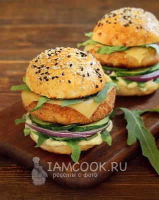 Котлета для фишбургера