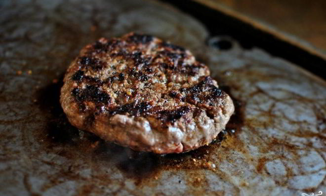 Котлеты для бургеров на сковороде