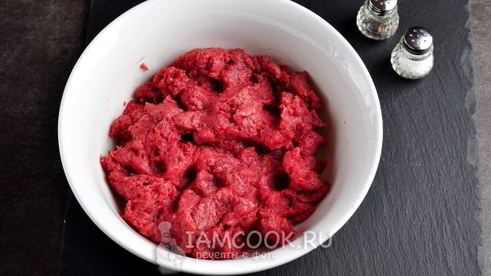 котлеты для гамбургера