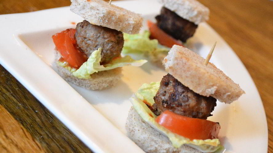 Рецепт мини-гамбургеров