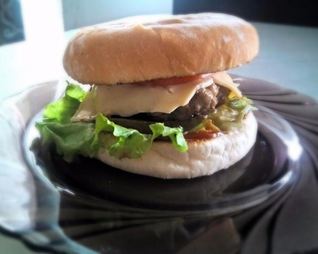 Сочный бургер