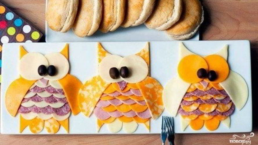 Рецепт бутербродов на день рождения ребенка