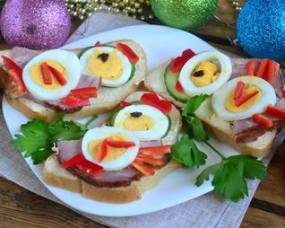 Бутерброды Петушки