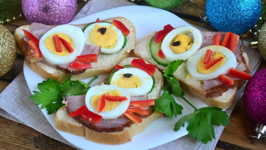 Рецепт бутербродов петушки