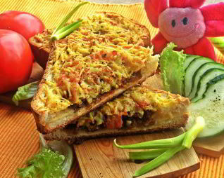 Бутерброды с фаршем