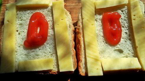 бутерброды с фаршем