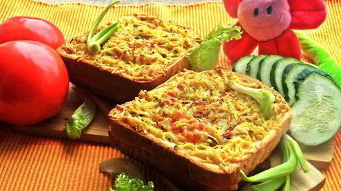 бутерброды с фаршем