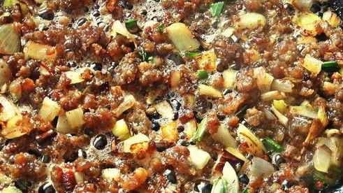 бутерброды с фаршем