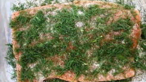 бутерброды с форелью