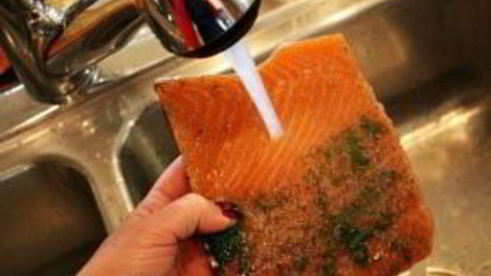 бутерброды с форелью