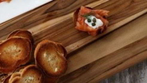 бутерброды с форелью