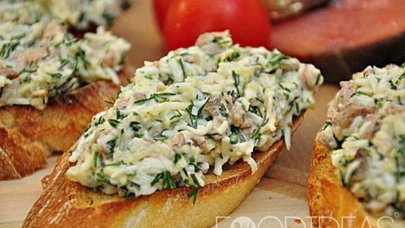 Рецепт Бутербродов с печенью трески
