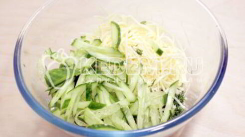 бутерброды с салатом