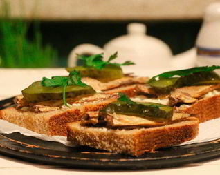 Бутерброды со шпортами