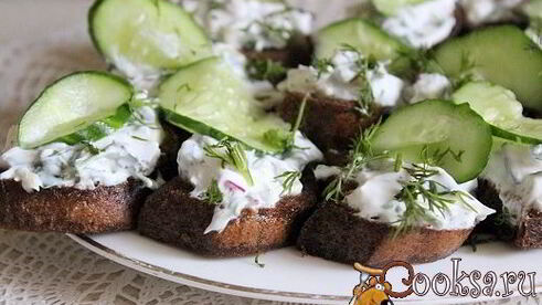 бутерброды весенние