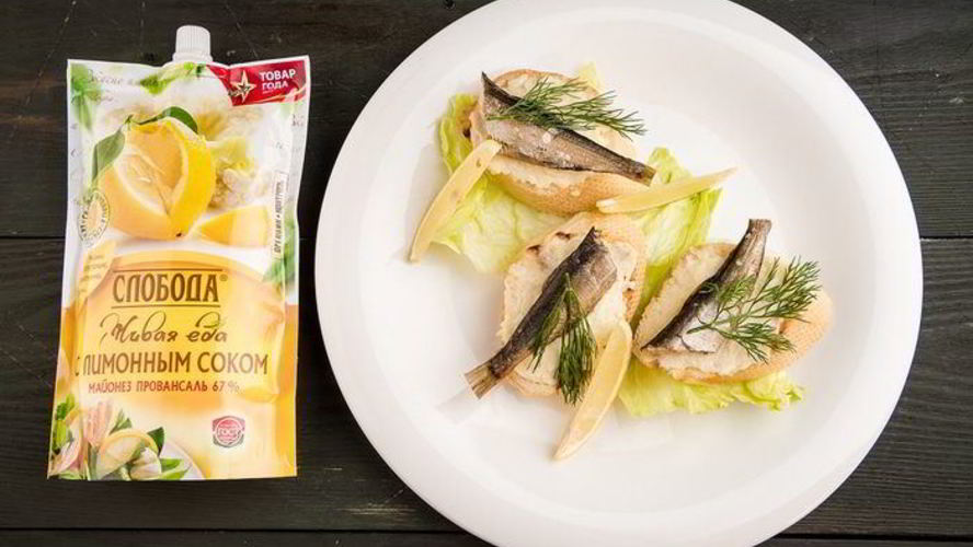 Рецепт бутербродов золотая рыбка