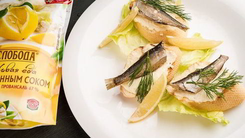 бутерброды золотая рыбка