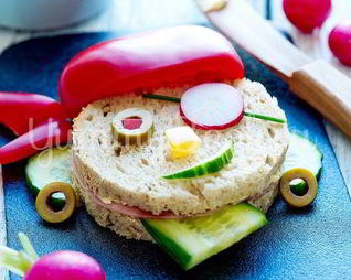 Детский бутерброд Пират