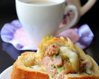 Горячие бутерброды к завтраку