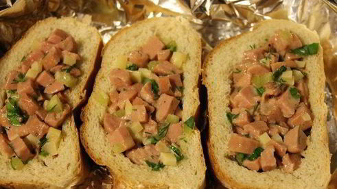 горячие бутерброды к завтраку