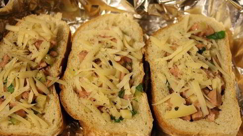 горячие бутерброды к завтраку