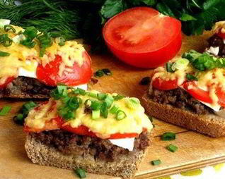 Горячие бутерброды в мультиварке