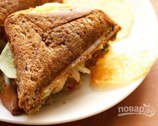 Горячий бутерброд с чатни