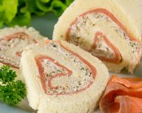 Бутерброды с семгой