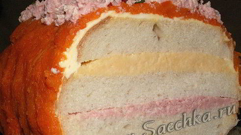 полосатые бутерброды